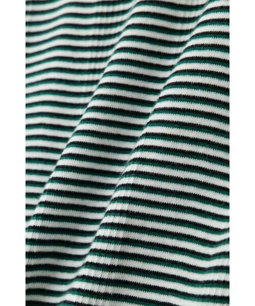 human woman / ヒューマンウーマン カットソー | ◆リブクルーＴシャツ | 詳細22