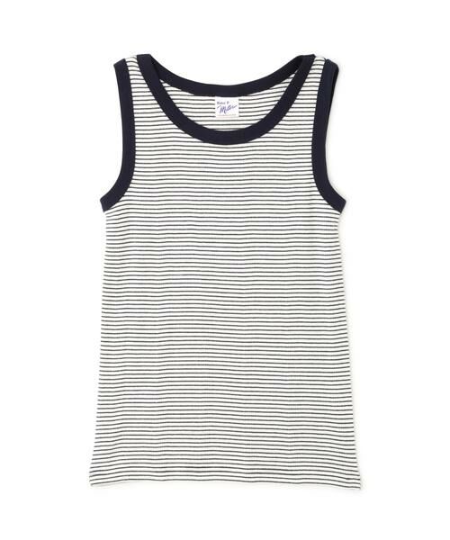 human woman / ヒューマンウーマン カットソー | ◆リブタンクトップ | 詳細1