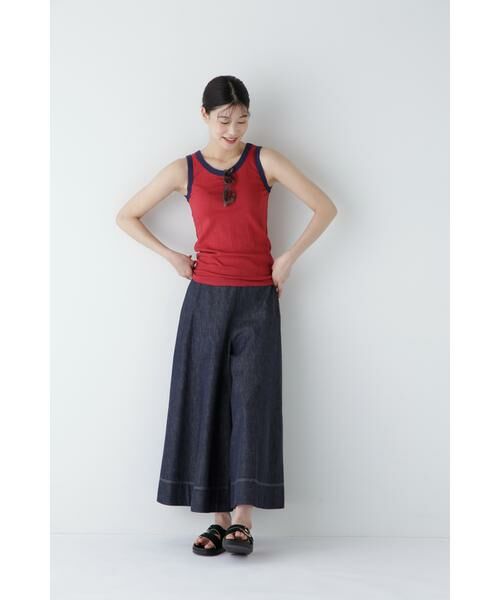 human woman / ヒューマンウーマン カットソー | ◆リブタンクトップ | 詳細6