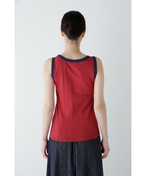 human woman / ヒューマンウーマン カットソー | ◆リブタンクトップ | 詳細10