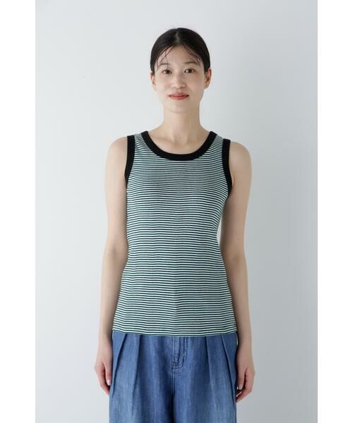 human woman / ヒューマンウーマン カットソー | ◆リブタンクトップ | 詳細17