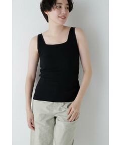 human woman / ヒューマンウーマン カットソー | ◆カップ付きスクエアタンクトップ