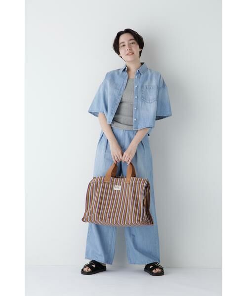 human woman / ヒューマンウーマン カットソー | ◆カップ付きスクエアタンクトップ | 詳細2