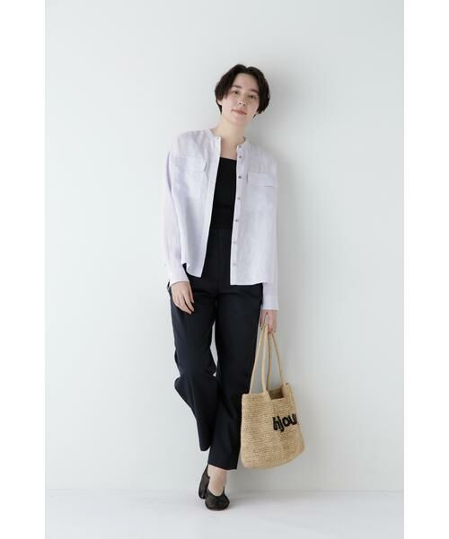 human woman / ヒューマンウーマン カットソー | ◆カップ付きスクエアタンクトップ | 詳細14