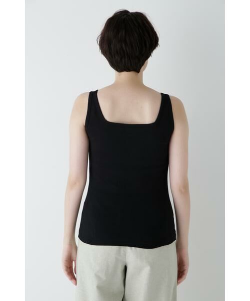 human woman / ヒューマンウーマン カットソー | ◆カップ付きスクエアタンクトップ | 詳細17