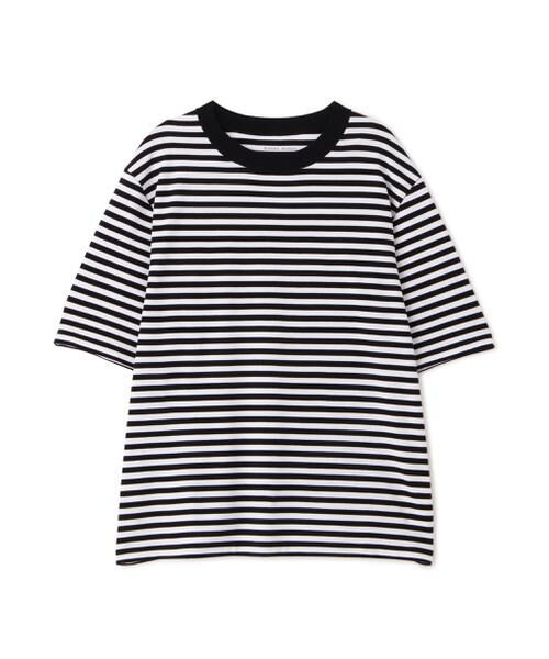 human woman / ヒューマンウーマン カットソー | ◆ゼロロックボーダーＴシャツ | 詳細1