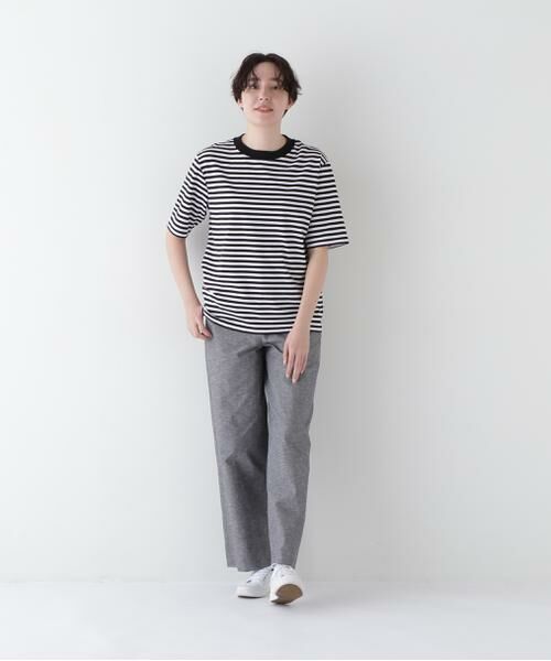 human woman / ヒューマンウーマン カットソー | ◆ゼロロックボーダーＴシャツ | 詳細2