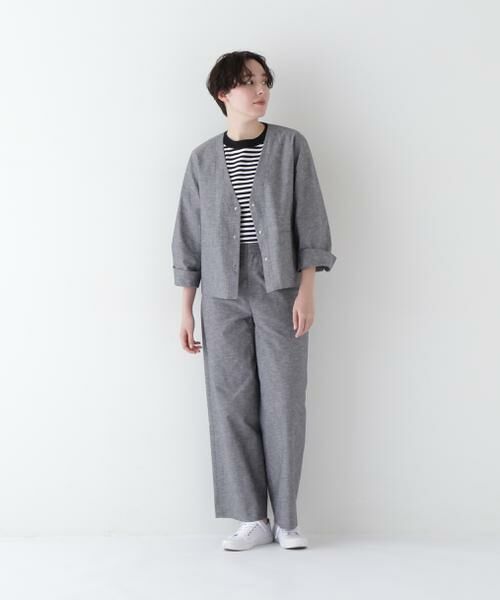 human woman / ヒューマンウーマン カットソー | ◆ゼロロックボーダーＴシャツ | 詳細3