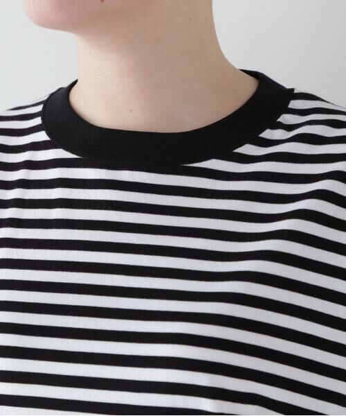 human woman / ヒューマンウーマン カットソー | ◆ゼロロックボーダーＴシャツ | 詳細7