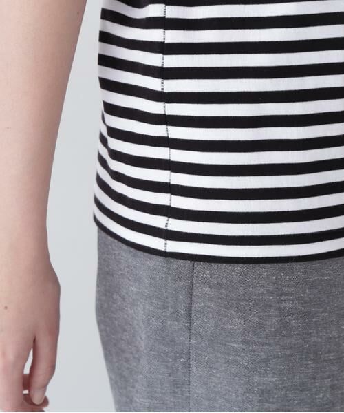 human woman / ヒューマンウーマン カットソー | ◆ゼロロックボーダーＴシャツ | 詳細9