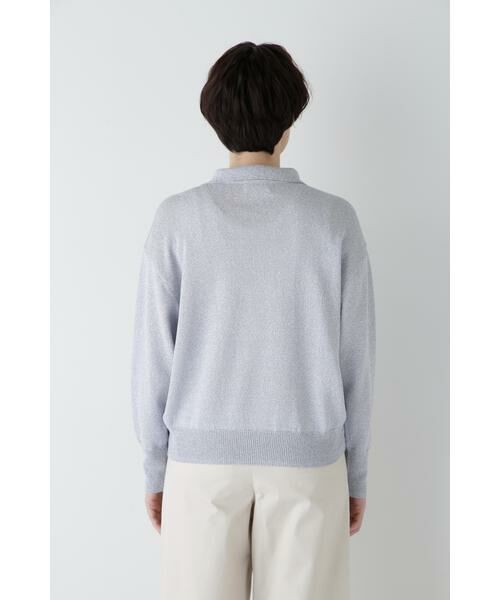 human woman / ヒューマンウーマン ニット・セーター | ◆ペーパーヤーンセーラーカラートップス | 詳細16