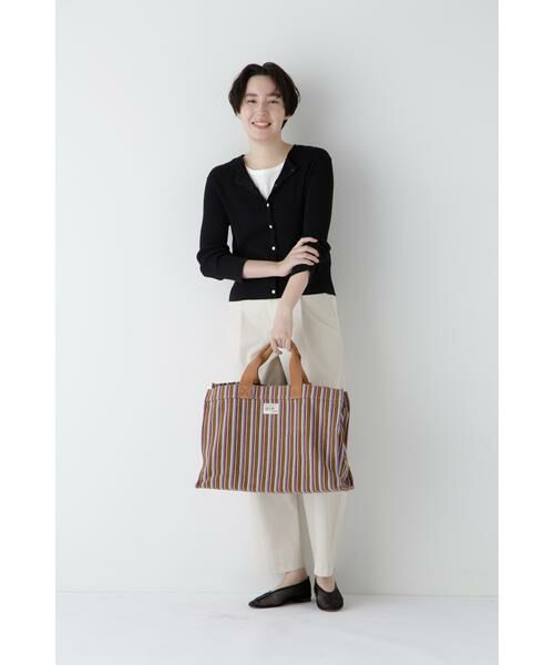 human woman / ヒューマンウーマン ニット・セーター | ◆コットン混ＵＶカットクルーカーディガン | 詳細10