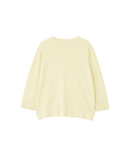 human woman / ヒューマンウーマン ニット・セーター | ◆コットン混ＵＶカットモックネックプルオーバー | 詳細1