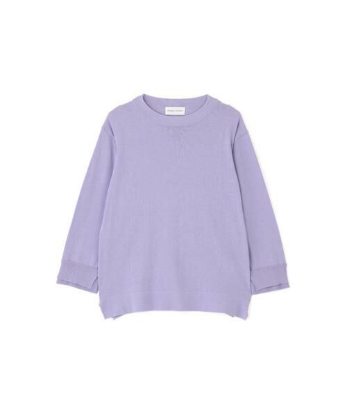 human woman / ヒューマンウーマン ニット・セーター | ◆コットン混ＵＶカットモックネックプルオーバー | 詳細13