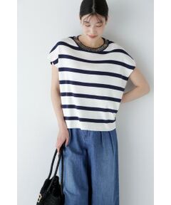 human woman / ヒューマンウーマン ニット・セーター | ◆ビジュボーダー