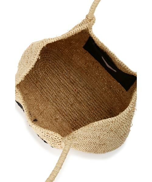 human woman / ヒューマンウーマン バッグ | ◆Bonjourラフィアバッグ | 詳細10