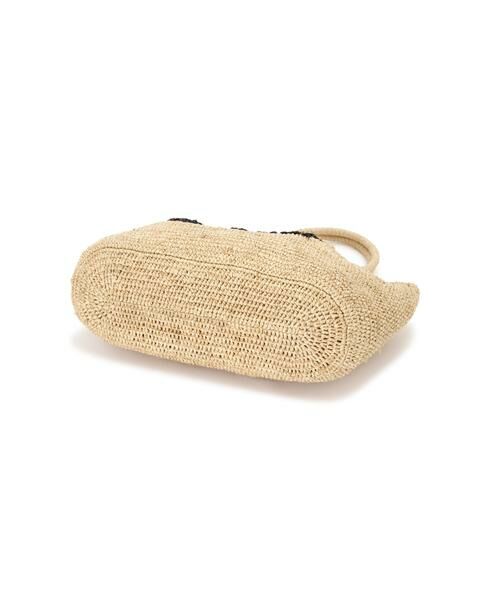 human woman / ヒューマンウーマン バッグ | ◆Bonjourラフィアバッグ | 詳細9