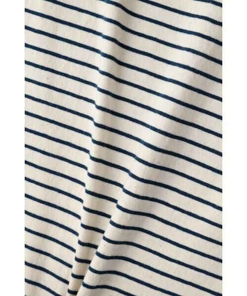 human woman / ヒューマンウーマン カットソー | ＯＴ　ラフィボーダーＴ | 詳細3