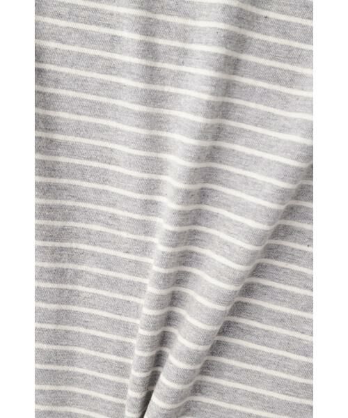 human woman / ヒューマンウーマン カットソー | ＯＴ　ラフィボーダーＴ | 詳細11