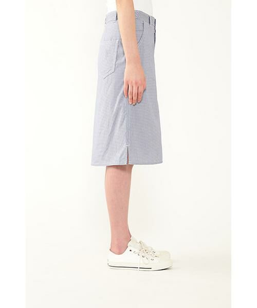 human woman / ヒューマンウーマン スカート | ミニ千鳥 | 詳細4