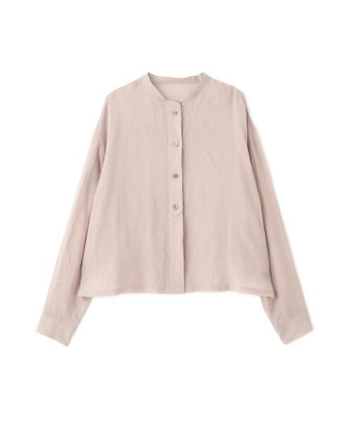 Emama♡ページ ◇ラミーバンドカラーシャツブラウス （シャツ・ブラウス