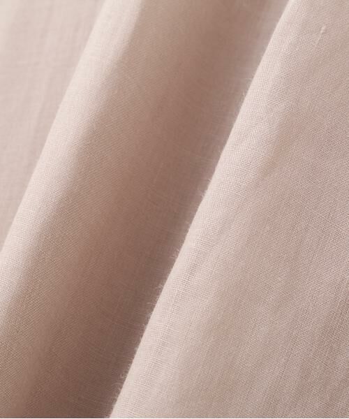 human woman / ヒューマンウーマン シャツ・ブラウス | ◆ラミーバンドカラーシャツブラウス | 詳細17