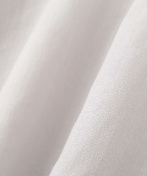 human woman / ヒューマンウーマン シャツ・ブラウス | ◆ラミーバンドカラーシャツブラウス | 詳細28