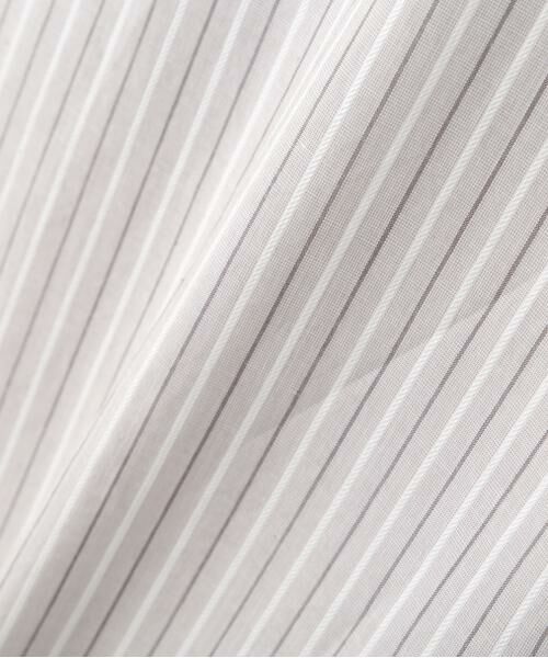 human woman / ヒューマンウーマン シャツ・ブラウス | ◆ストライプローンカレンダードルマンボザムシャツ | 詳細16