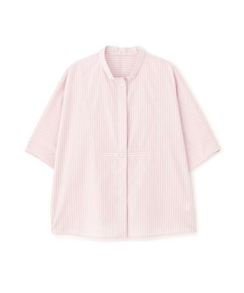 human woman / ヒューマンウーマン シャツ・ブラウス | ◆ストライプローンカレンダードルマンボザムシャツ | 詳細17