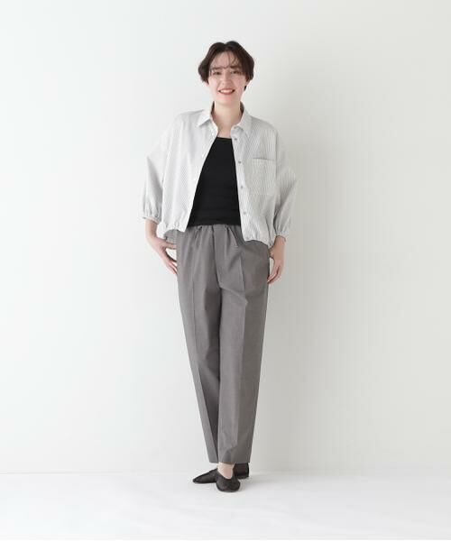 human woman / ヒューマンウーマン シャツ・ブラウス | ◆サッカーブラウス | 詳細3