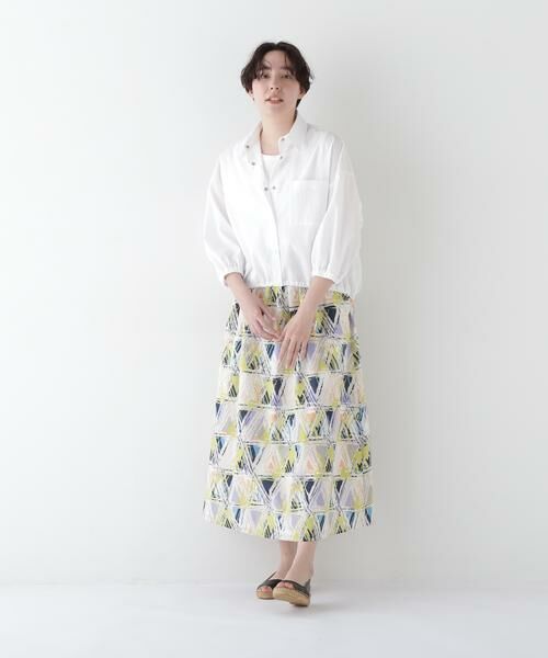 human woman / ヒューマンウーマン シャツ・ブラウス | ◆サッカーブラウス | 詳細11