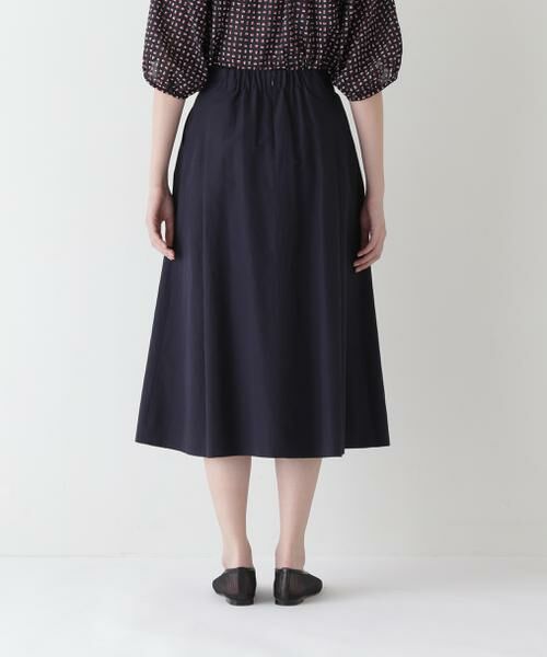 human woman / ヒューマンウーマン スカート | ◆Ｃ／Ｌウェザーアシンメトリータックスカート | 詳細6
