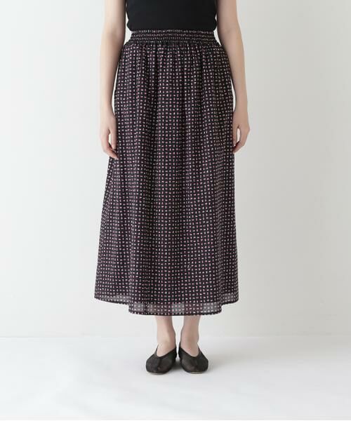 human woman / ヒューマンウーマン スカート | ◆プリントギャザーフレアースカート | 詳細5