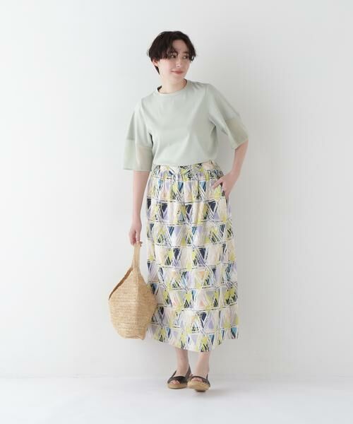 human woman / ヒューマンウーマン スカート | ◆プリントギャザーフレアースカート | 詳細10