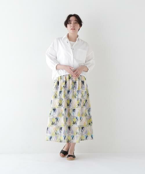 human woman / ヒューマンウーマン スカート | ◆プリントギャザーフレアースカート | 詳細11