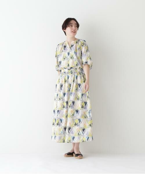 human woman / ヒューマンウーマン スカート | ◆プリントギャザーフレアースカート | 詳細12