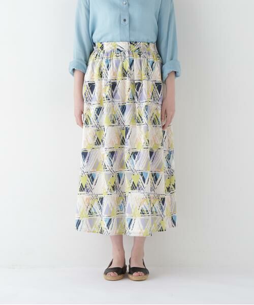 human woman / ヒューマンウーマン スカート | ◆プリントギャザーフレアースカート | 詳細13