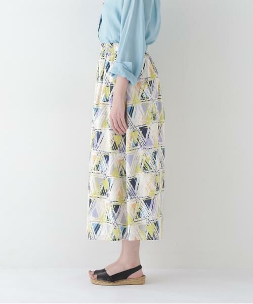 human woman / ヒューマンウーマン スカート | ◆プリントギャザーフレアースカート | 詳細14