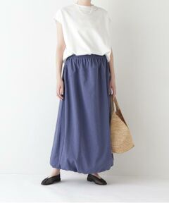 human woman / ヒューマンウーマン スカート | ◆ドライポリエステルストレッチポプリンスカート
