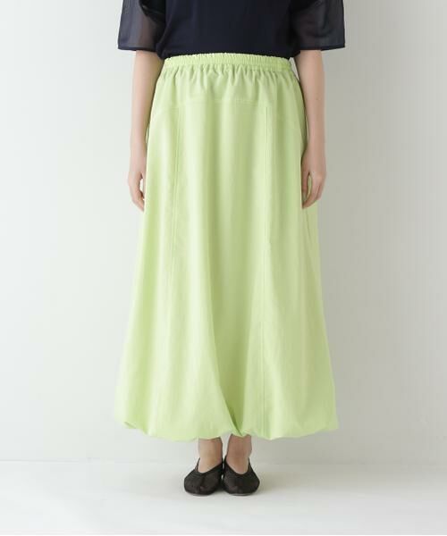 human woman / ヒューマンウーマン スカート | ◆ドライポリエステルストレッチポプリンスカート | 詳細5