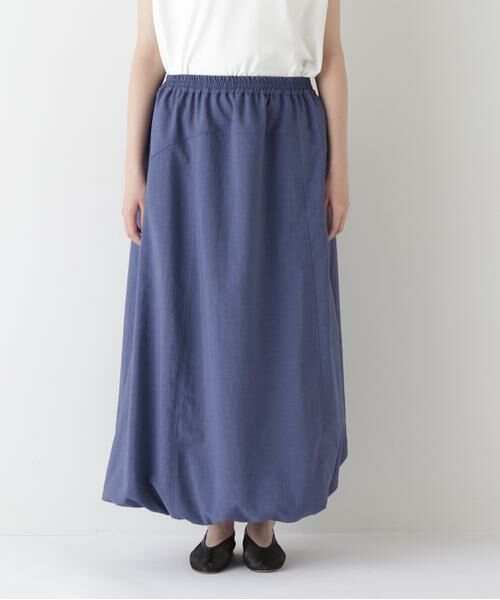 human woman / ヒューマンウーマン スカート | ◆ドライポリエステルストレッチポプリンスカート | 詳細14