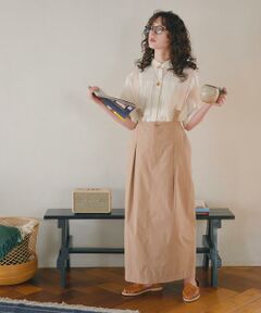 human woman / ヒューマンウーマン スカート | ◆UNIVERSAL OVER ALL　コラボ　スカート