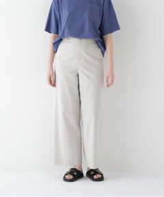 human woman / ヒューマンウーマン パンツ | ◆シアサッカーストライプセミワイドパンツ