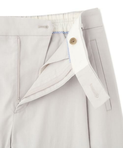 human woman / ヒューマンウーマン パンツ | ◆ドビーストレッチワンタックセミワイドパンツ | 詳細14
