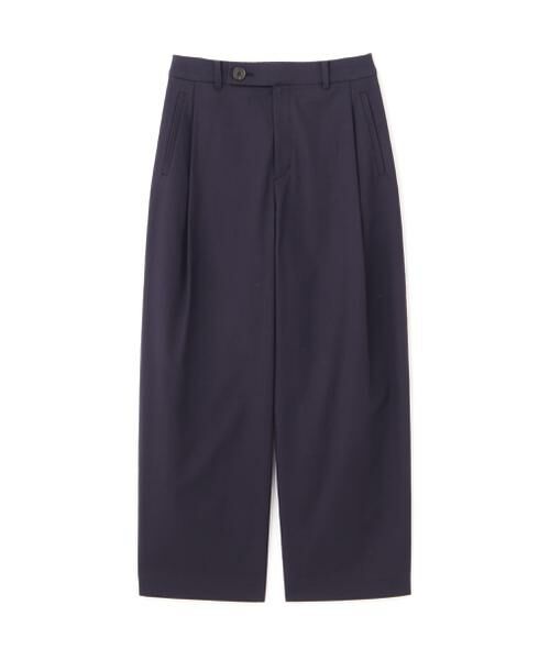 human woman / ヒューマンウーマン パンツ | ◆ドビーストレッチワンタックセミワイドパンツ | 詳細16