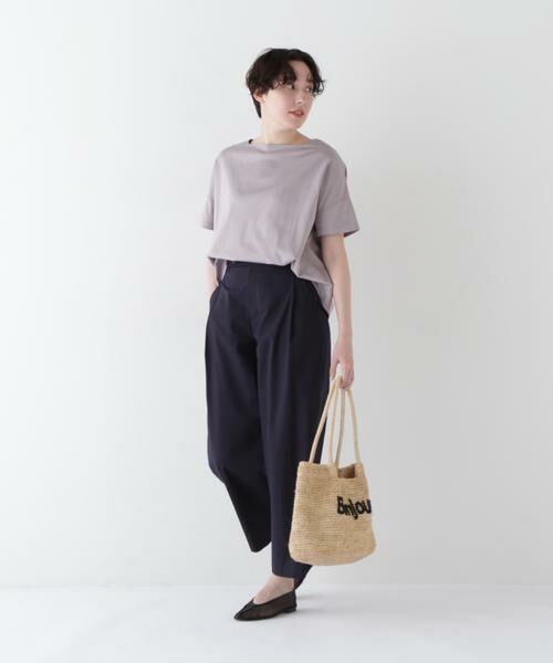 ◇ドビーストレッチワンタックセミワイドパンツ （パンツ