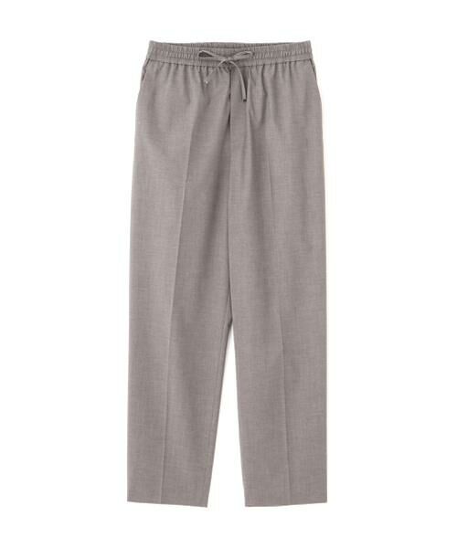 human woman / ヒューマンウーマン パンツ | 【接触冷感】ポプリンストレッチドローストリングテーパードパンツ | 詳細9