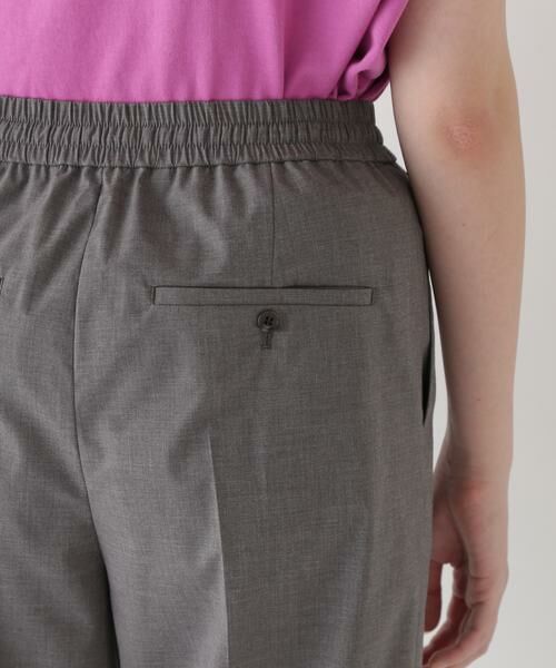 human woman / ヒューマンウーマン パンツ | 【接触冷感】ポプリンストレッチドローストリングテーパードパンツ | 詳細19