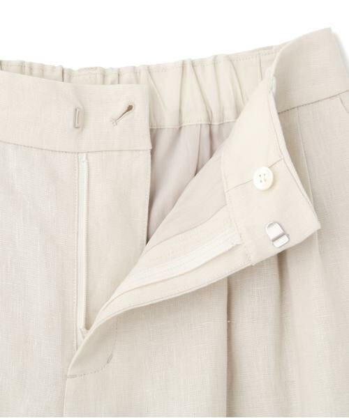 human woman / ヒューマンウーマン パンツ | ◆リネンタック入りバギーパンツ | 詳細13