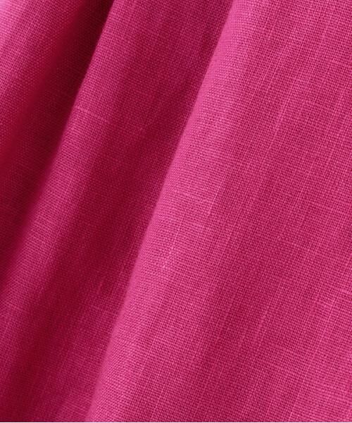 human woman / ヒューマンウーマン パンツ | ◆リネンタック入りバギーパンツ | 詳細21